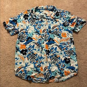 Floral Print boys Shirt - Multicolor